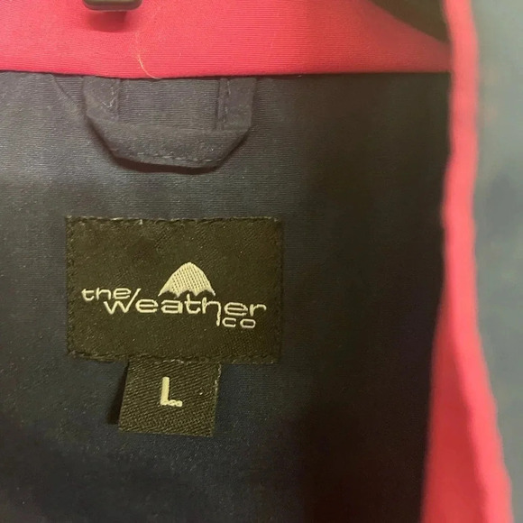 The Weather Co. woman’s golf rain Jacket size large - Picture 8 of 10